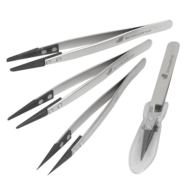 Forcep with fine strong tip PA